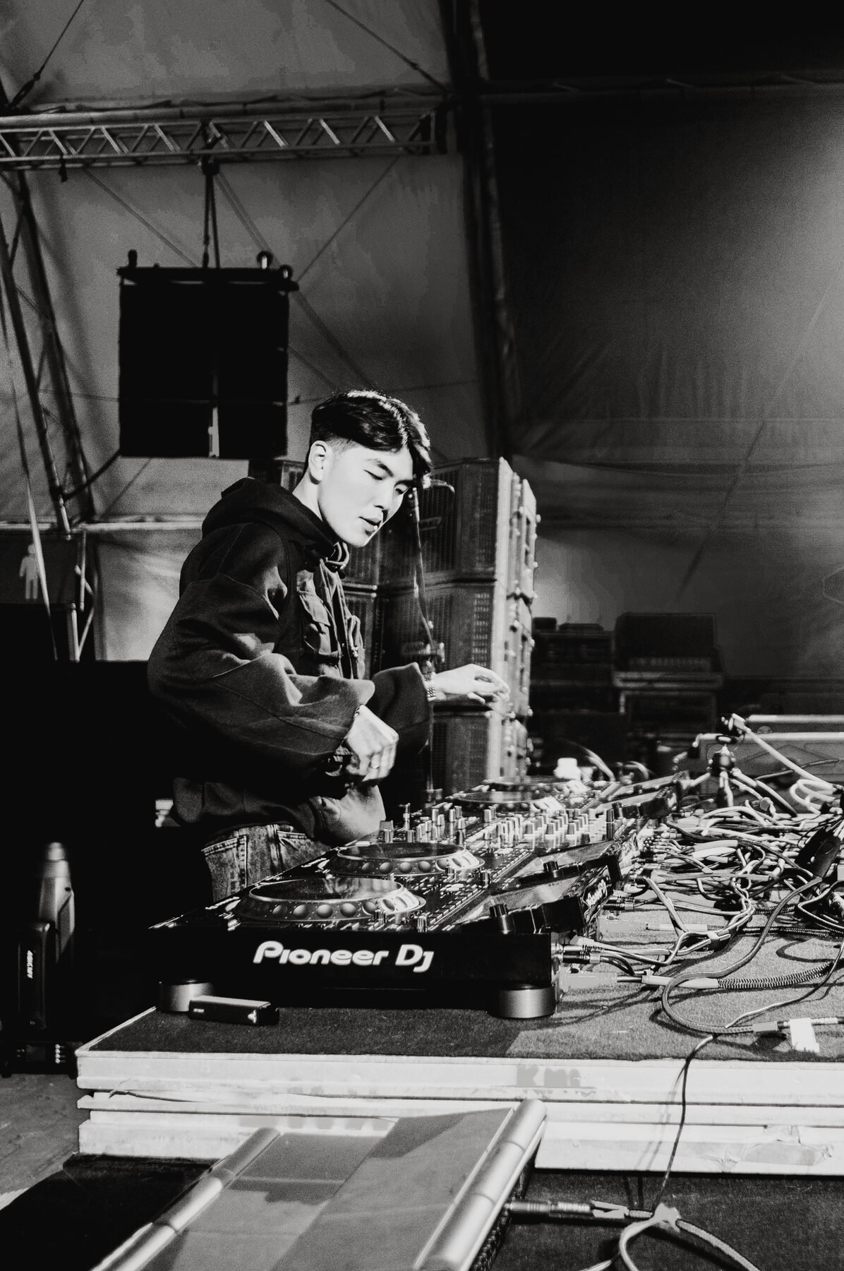 ISAX no set, Pioneer DJ